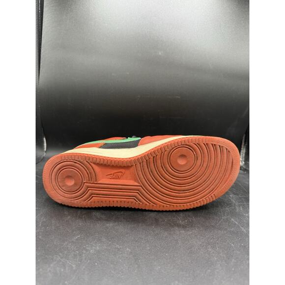 Vintage Nike Air Force 1 Low Carnival Men’s Size 9.0 US Orange Black Green Used main image 15